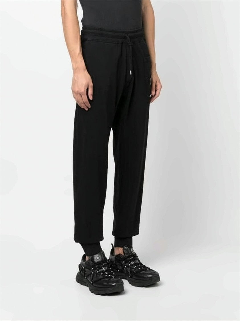 C.P. Company Relaxed-Fit Tapered Jogger Pants With Logo Detail