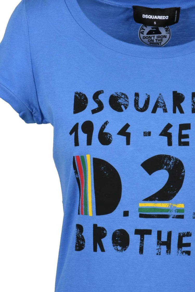 Dsquared2 Cotton T-Shirt - Blue
