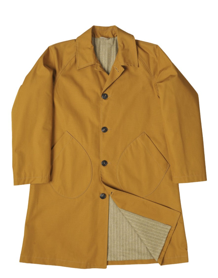 East Harbour Surplus Refined Single-Breasted Trench Coat