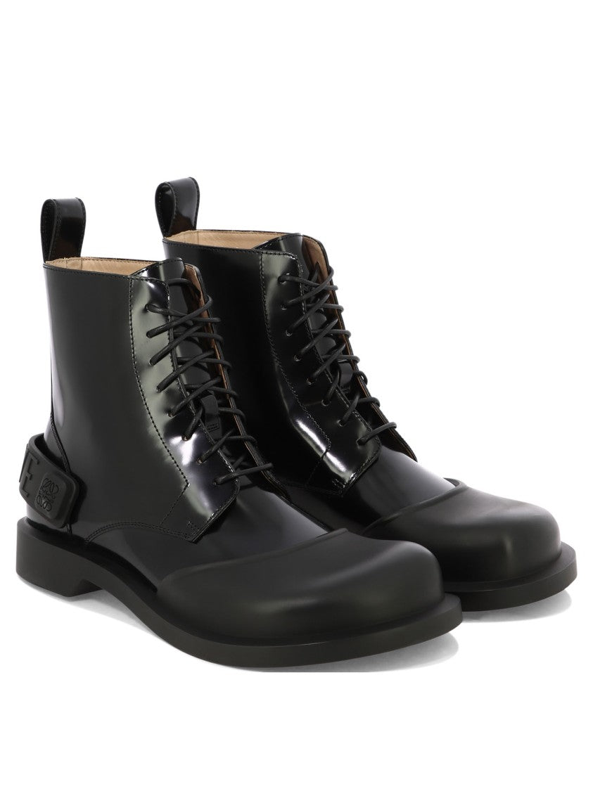 Loewe "Campo" Lace-Up Boots