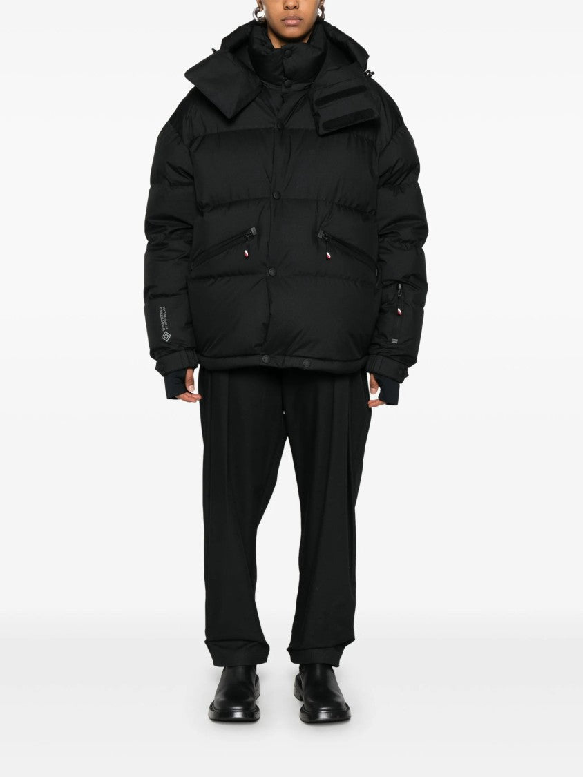 Moncler Grenoble Black Coraia Puffer Ski Jacket