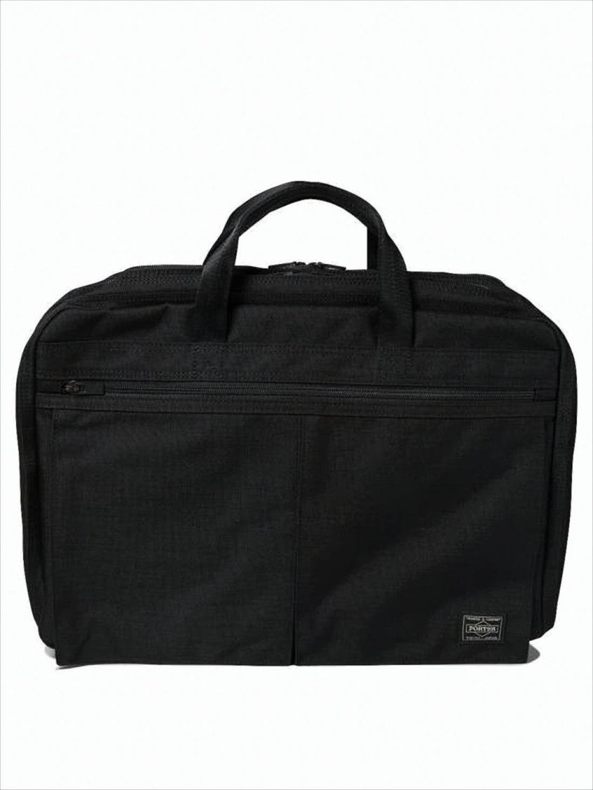 Porter Rectangular Nylon Tote Bag With Versatile Carrying Options