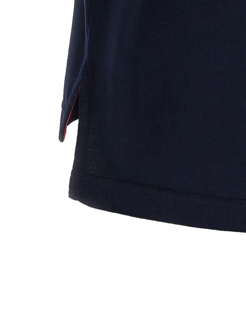 Thom Browne Rwb Knit Trim' T-Shirt