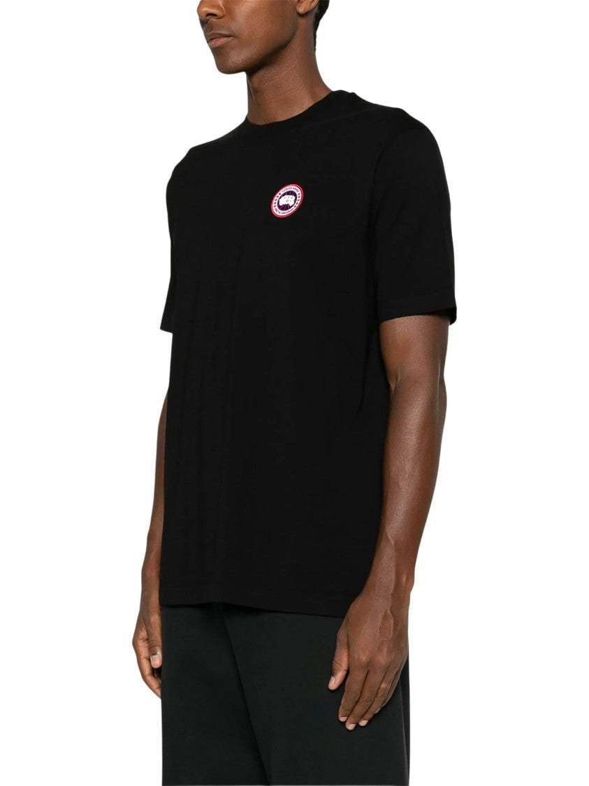 Canada Goose Ocra Logo-Patch Cotton T-Shirt