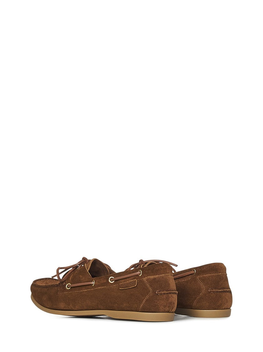 Tom Ford Brown Suede Loafers