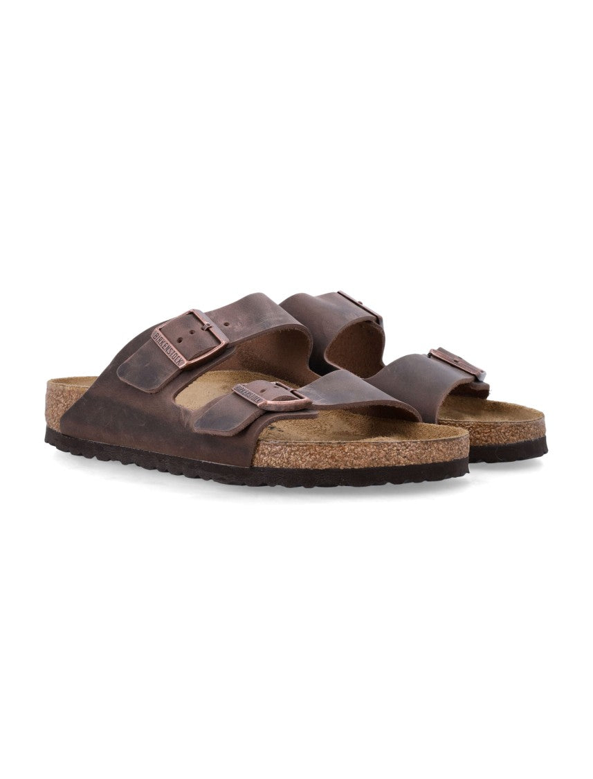 Birkenstock Arizona Soft Footbed Oiled Leather Sandals