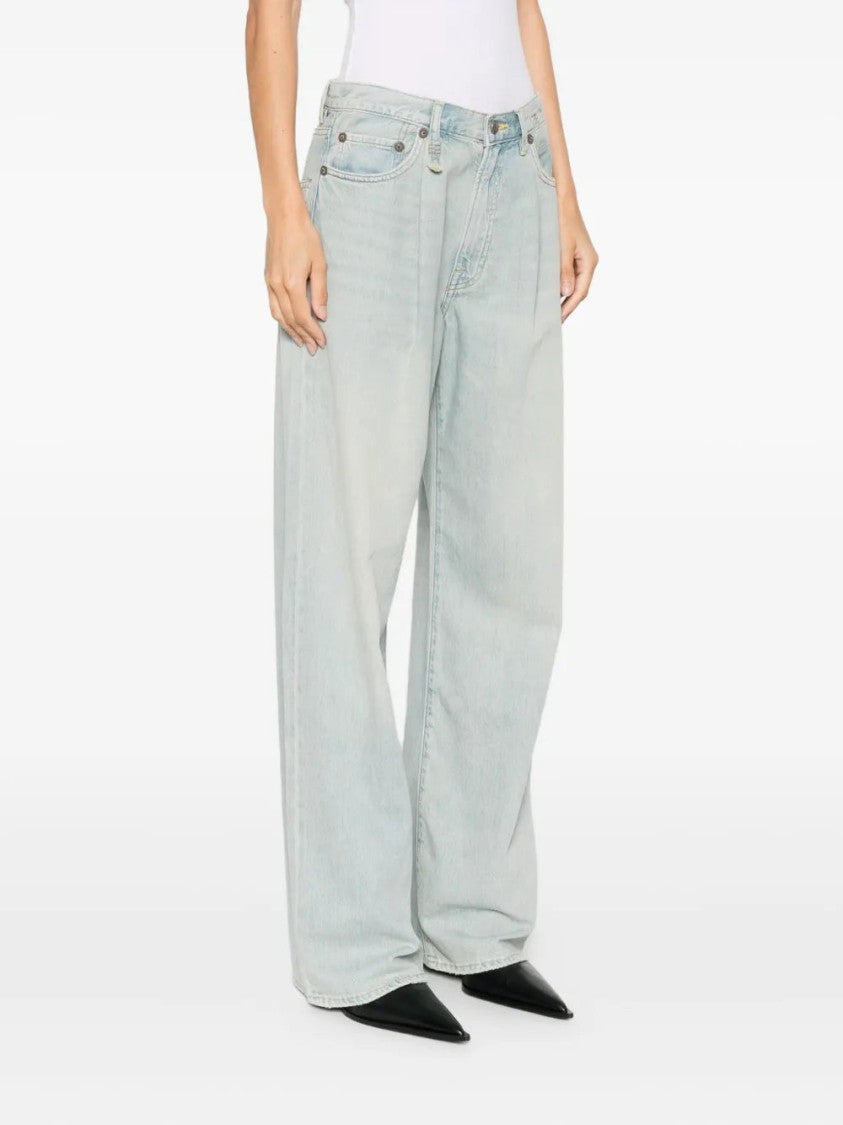 R13 Damon Pleated Jeans