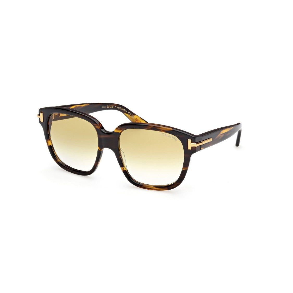 Tom Ford Ft1236 Tortoiseshell Square Frame Sunglasses