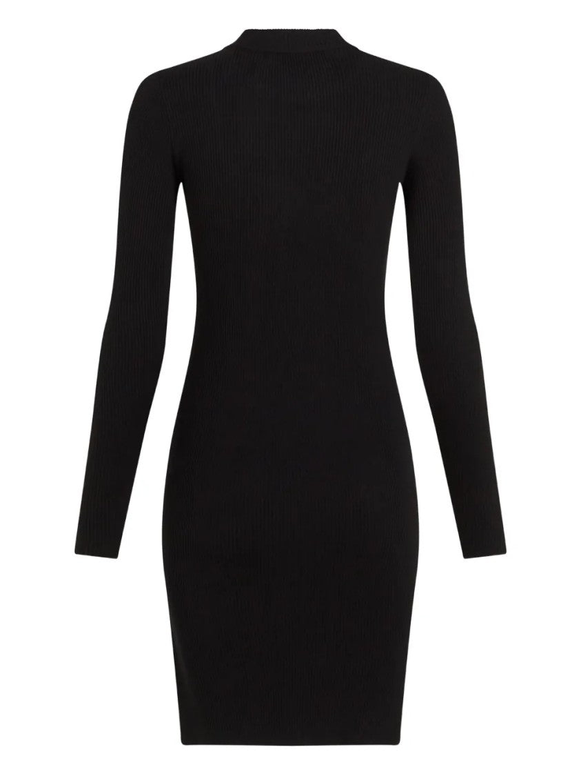 Karl Lagerfeld Sleek Minimalist Refined Finish Dress