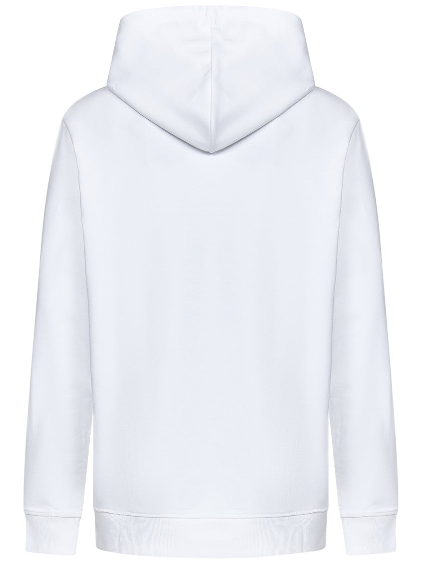 Balmain Iconic Cotton Hoodie With Embroidered Logo