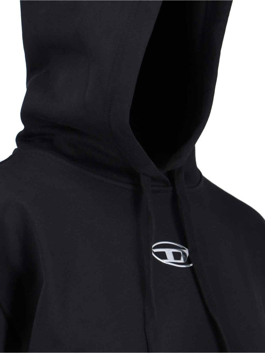 Diesel Hooded Sweatshirt – Black