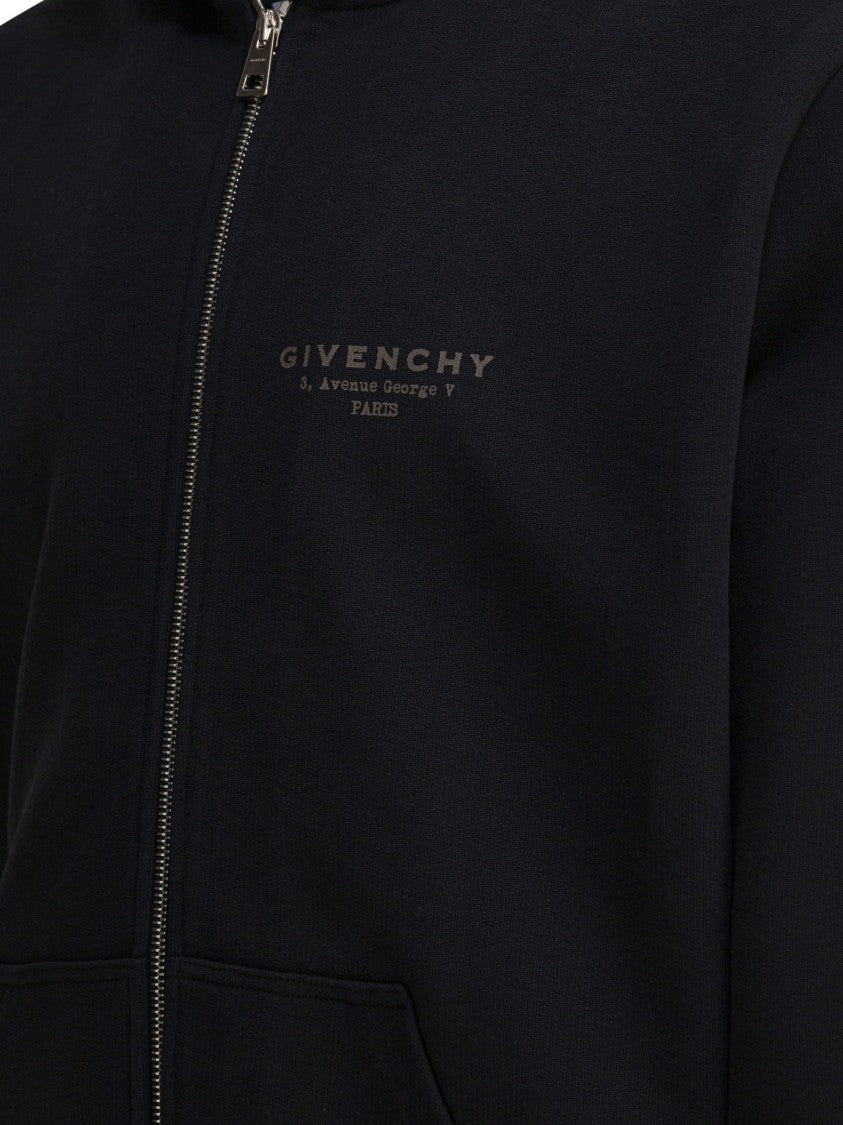 Givenchy Regular Fit Zipped Hoodie