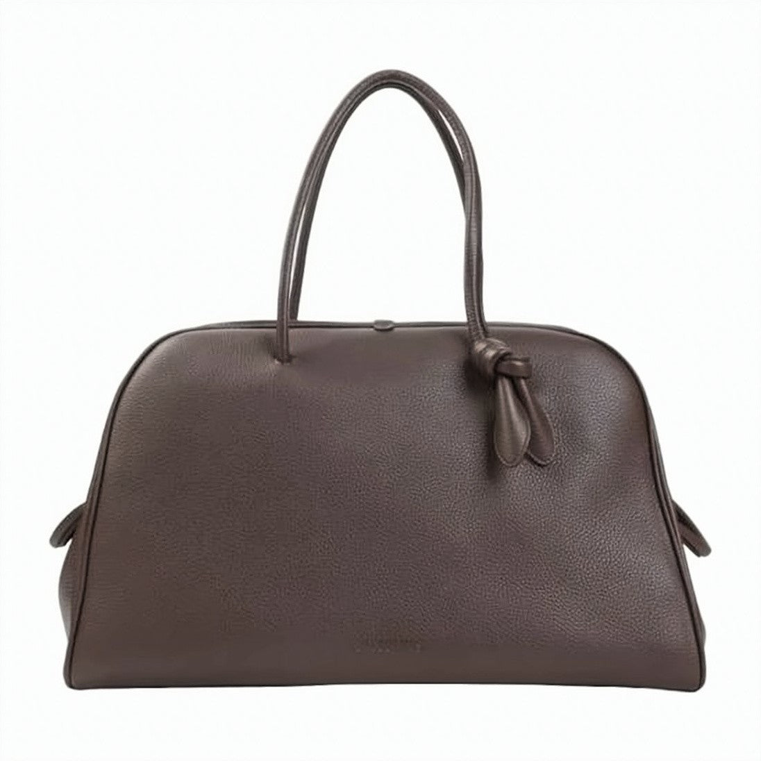 Jacquemus Pebbled Calf Leather Structured Shoulder Bag