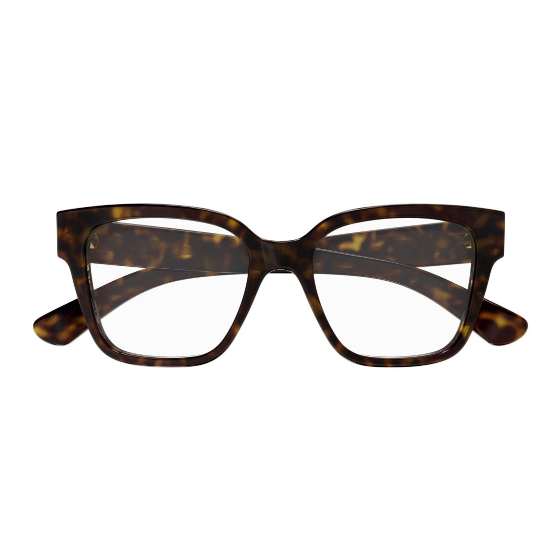 Gucci Gg1791o Oversized Tortoiseshell Square Frame Eyeglasses
