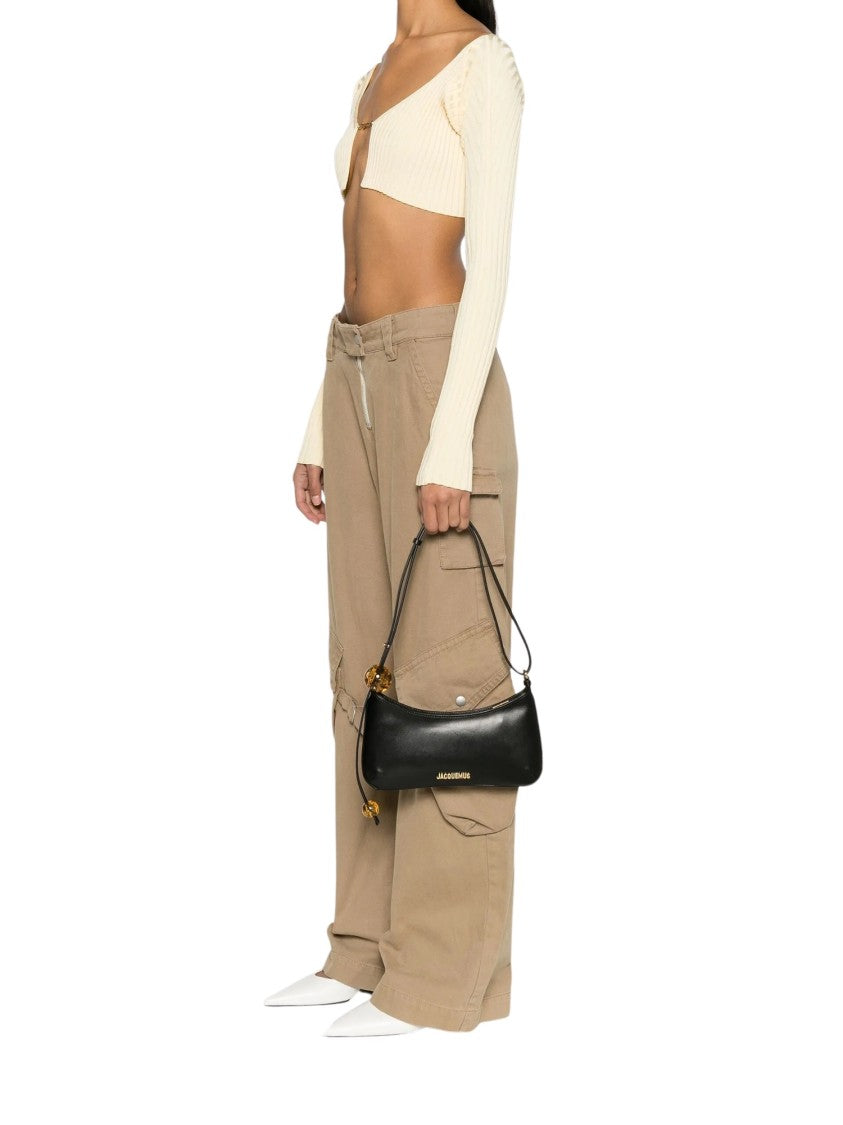 Jacquemus Black Le Bisou Perle Tote Bag