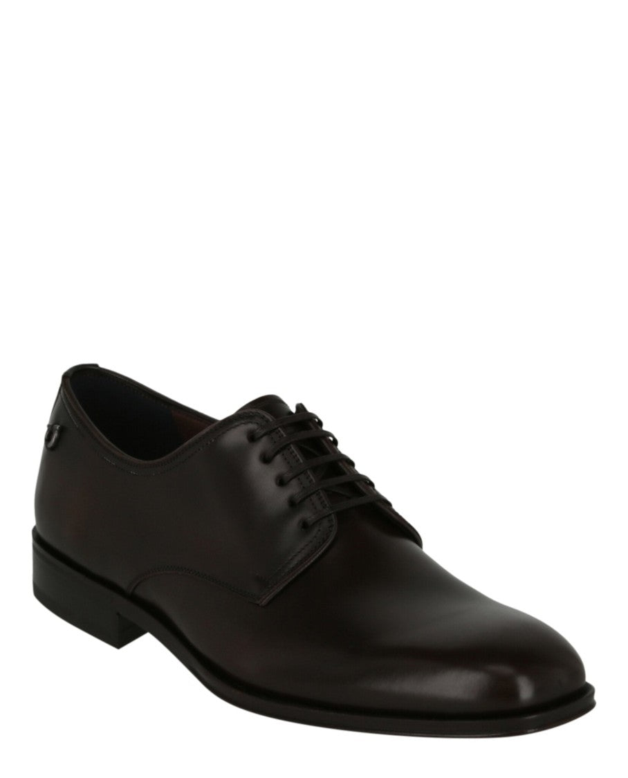 Ferragamo Pershore Leather Derby Shoes