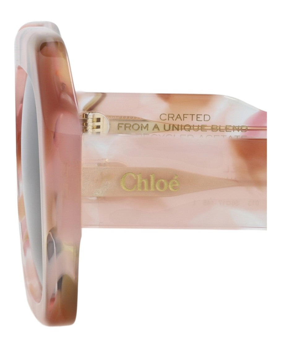 Chloé Square-Frame Recycled Acetate Sunglasses