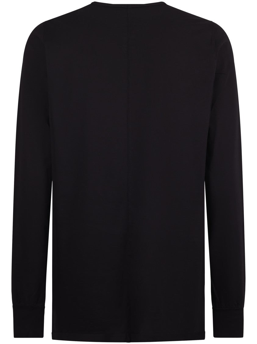 Drkshdw By Rick Owens Relaxed Fit Long-Sleeved T-Shirt With Minimalist Aesthetic