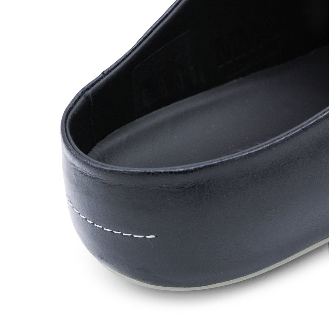 Mm6 By Maison Margiela Leather Slip-On Loafers