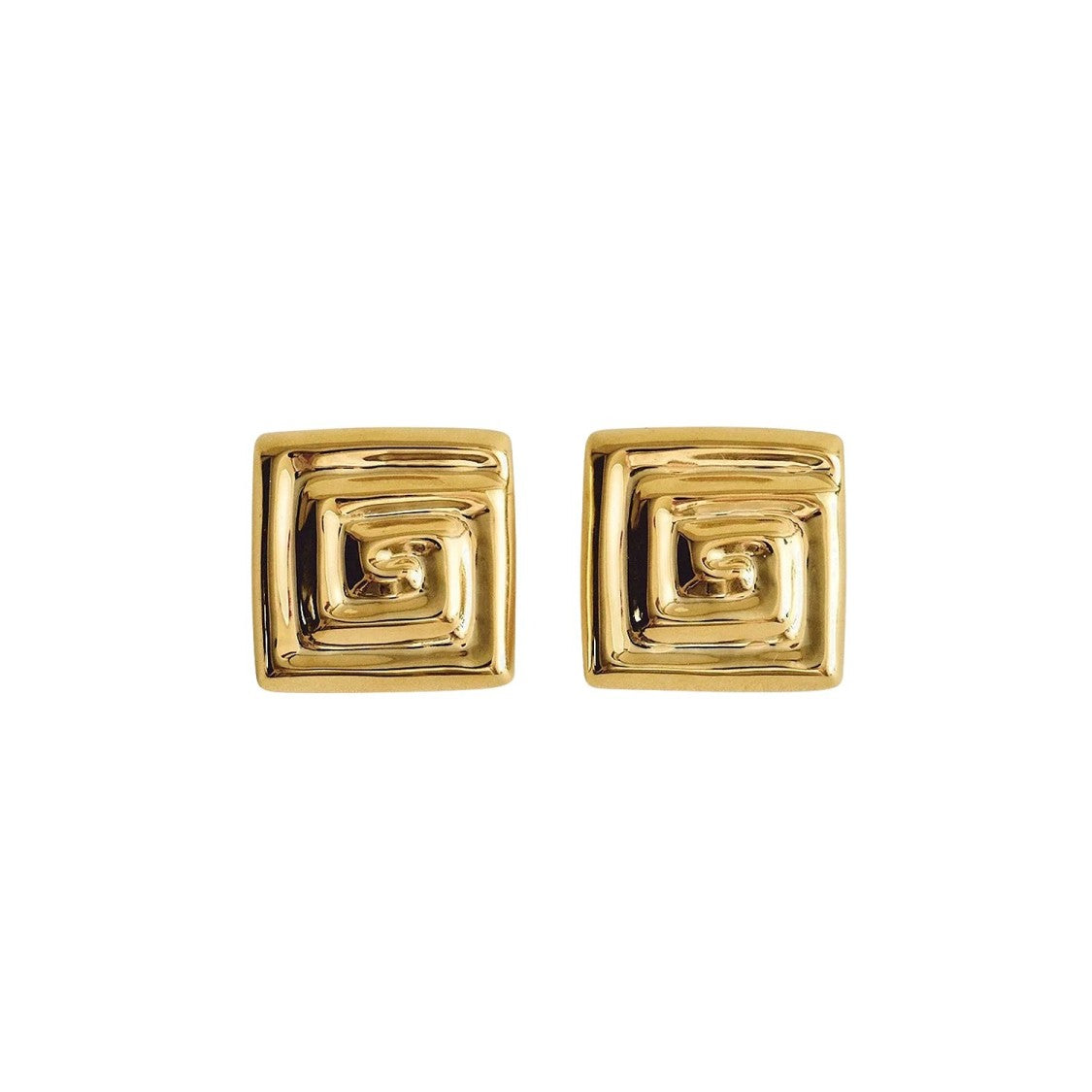 Louis Abel Uzu Square Earrings