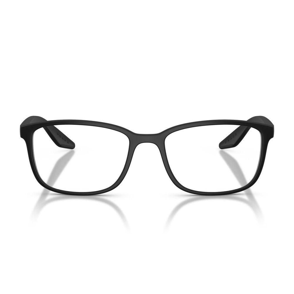 Prada Linea Rossa Ps 07Rv Matte Black Rectangular Sunglasses