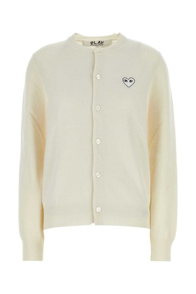 Comme Des Garçons Classic Button-Up Knit Cardigan