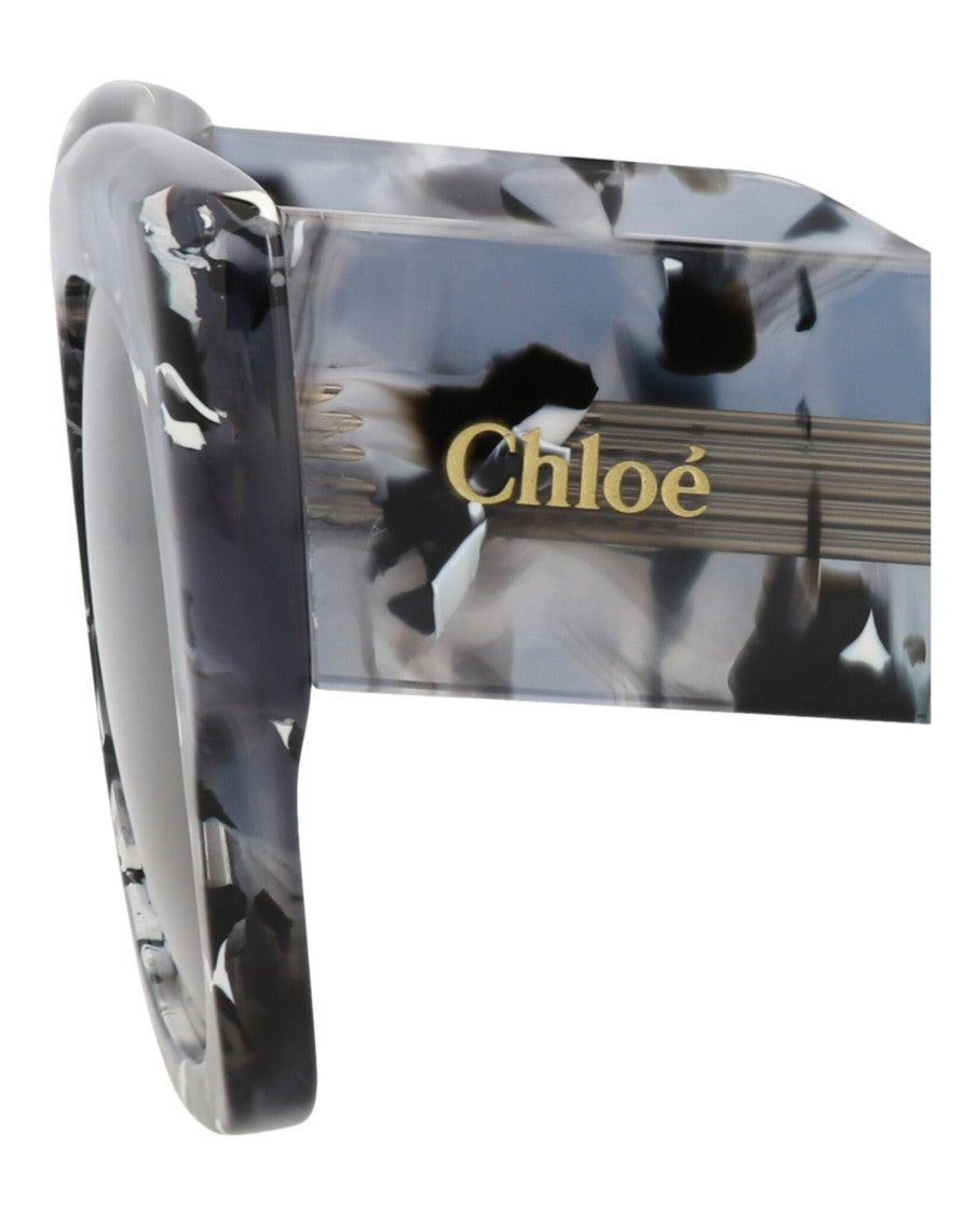Chloé Square-Frame Recycled Acetate Sunglasses