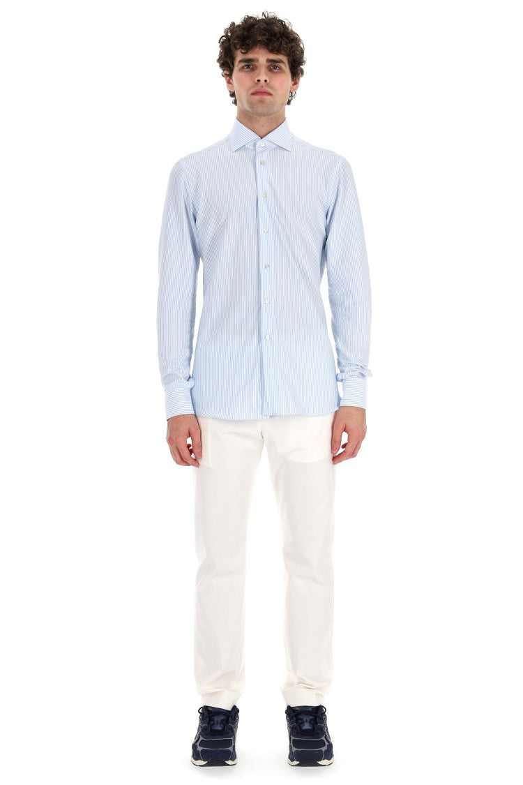 Borriello Stretch Stripe Tailored Shirt