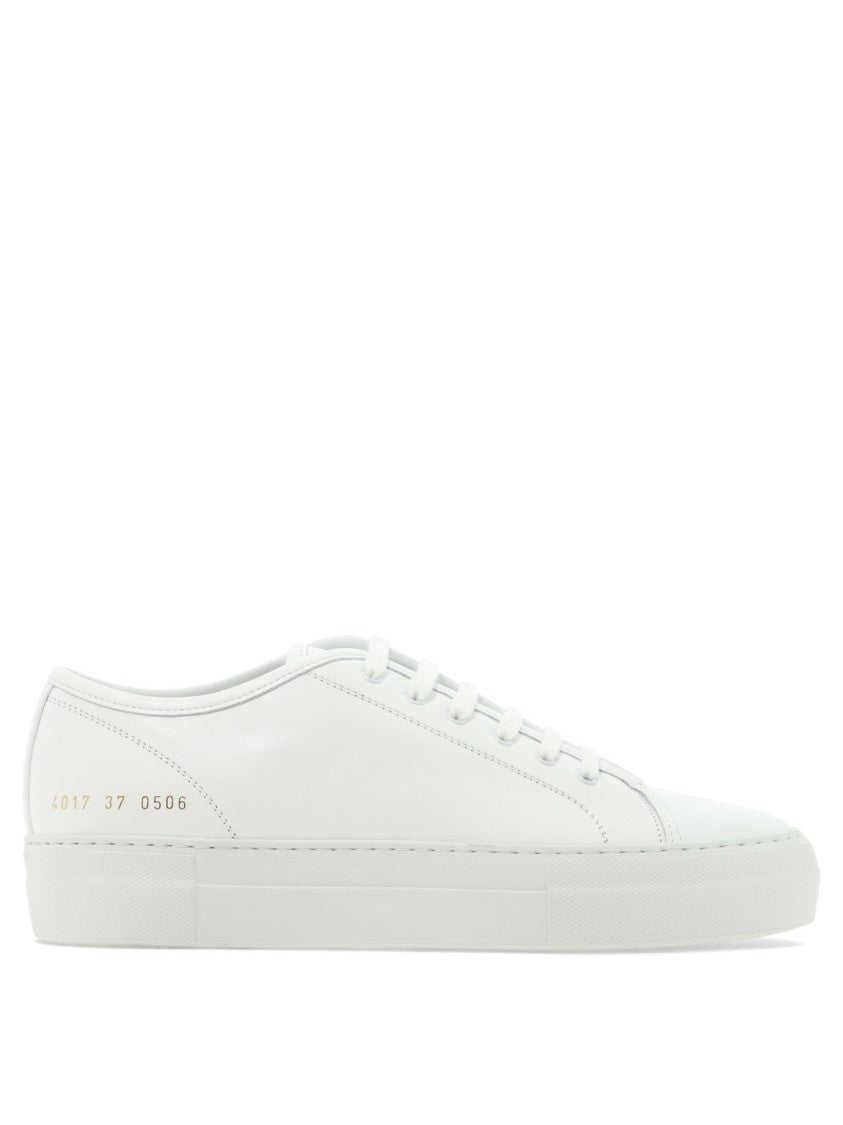 Common Projects Minimalist Slip-On Sneakers In Calf Leather