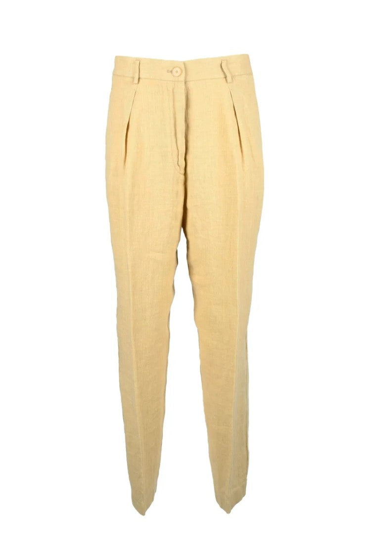 Forte Forte Linen Trousers - Beige