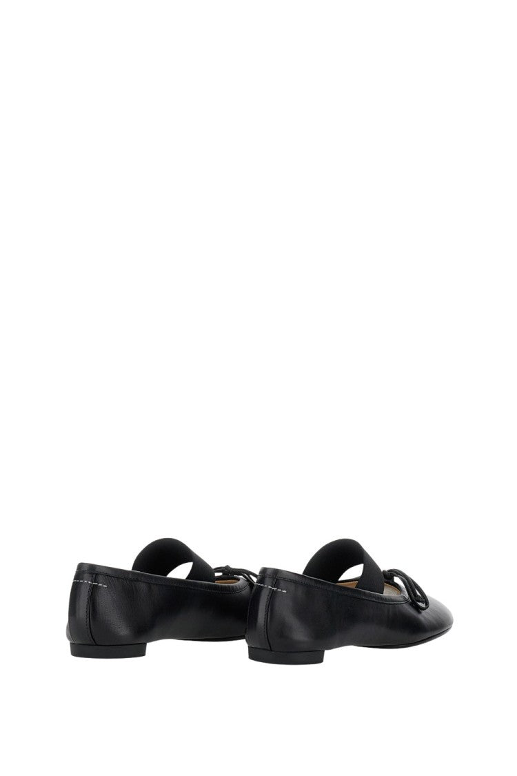 Mm6 By Maison Margiela Ballet Shoe With Asymmetrical Toe