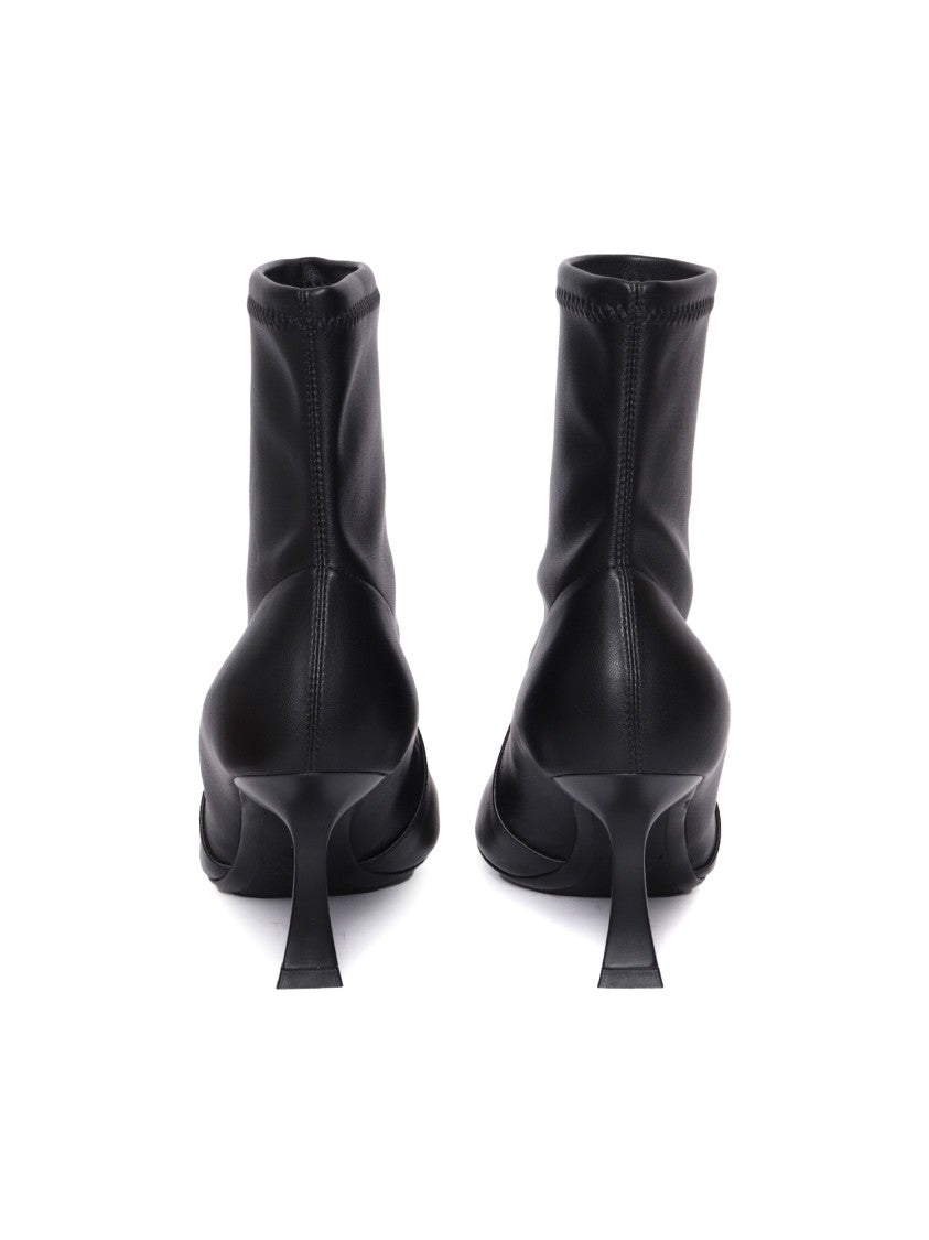 Sergio Levantesi Janet56 Calf/Supreme Black Ankle Boot