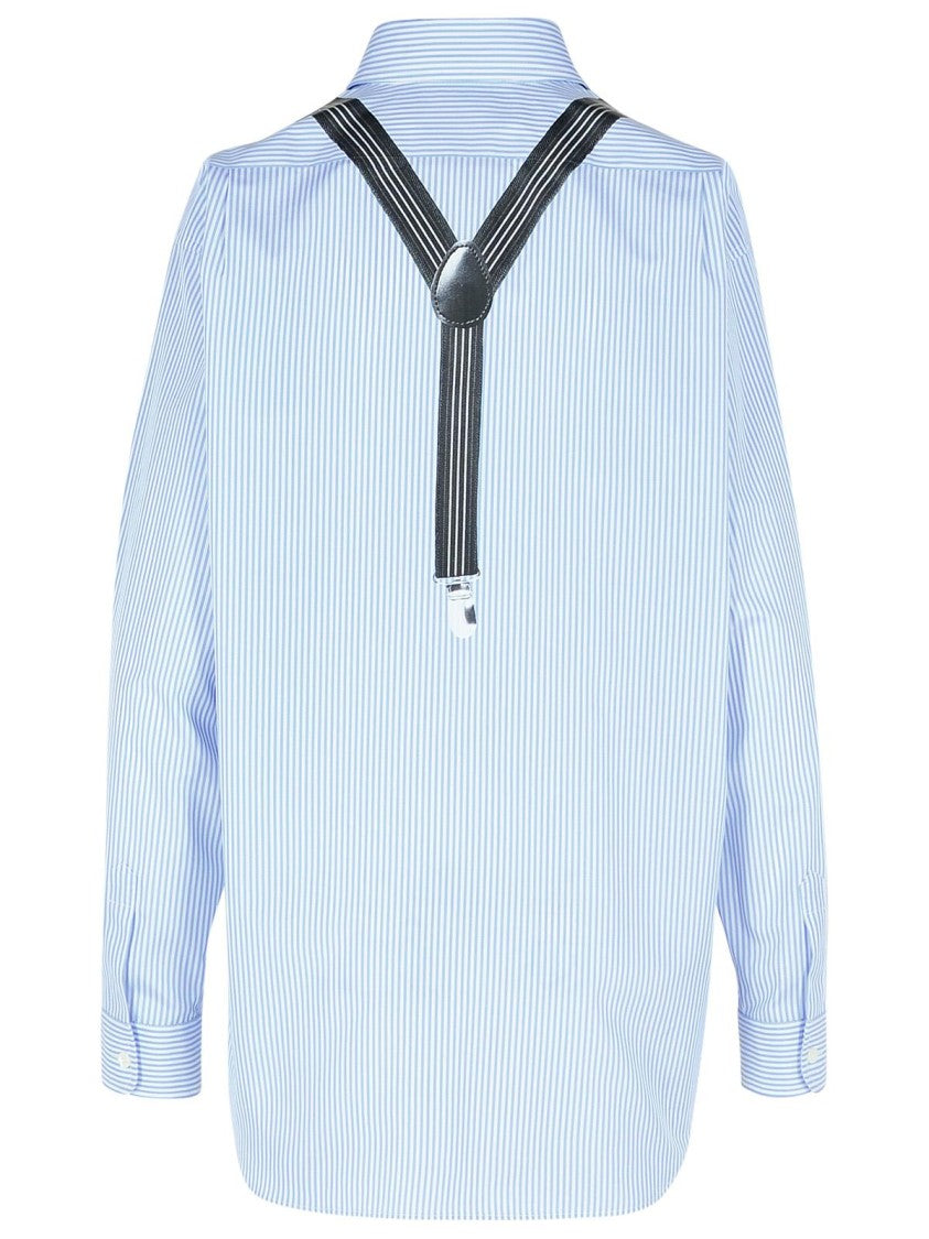 Moschino Light Blue Cotton Shirt