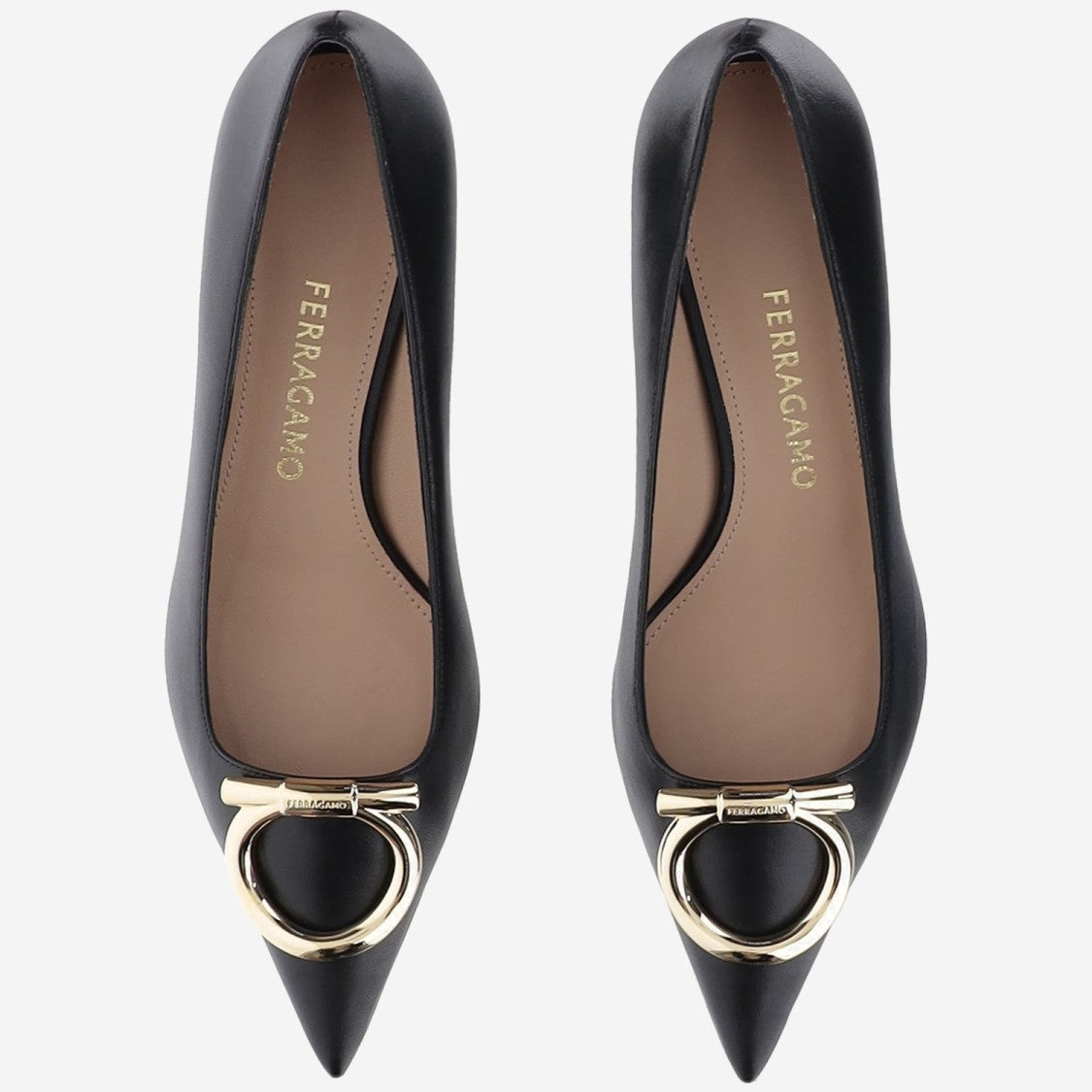 Salvatore Ferragamo Gancini Maxi Pumps