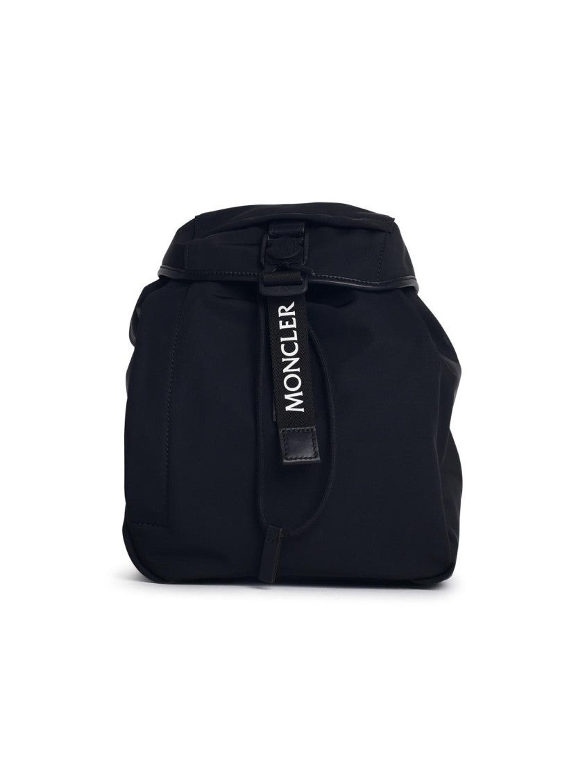 Moncler Trick' Black Nylon Backpack