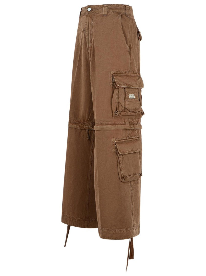 Erl Brown Cotton Trousers
