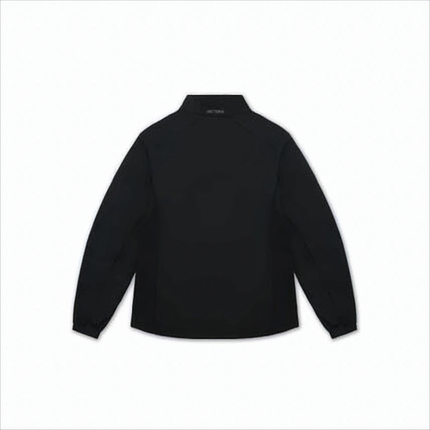 Arc'teryx Minimalist Black Nylon Jacket With Stand-Up Collar