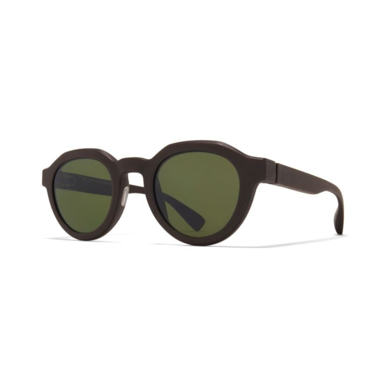 Mykita Dia Rounded Matte Black Sunglasses