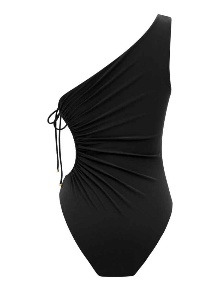 Saint Laurent One-Shoulder Swimsuit