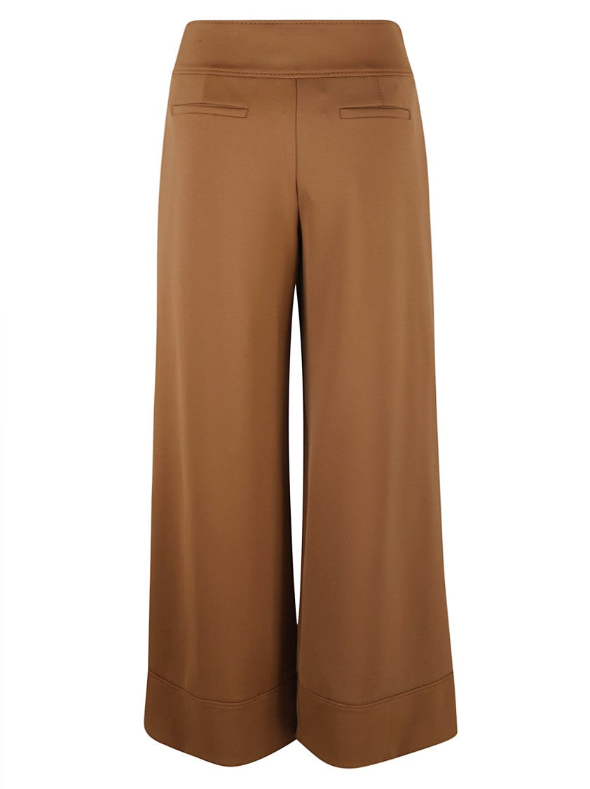 Max Mara Wide-Leg Trousers With Tailored Finish