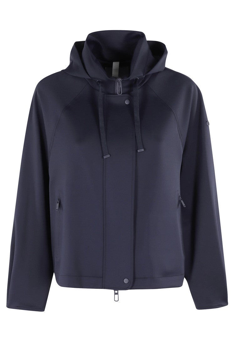 Duno Short Technical Jacket With Adjustable Hood