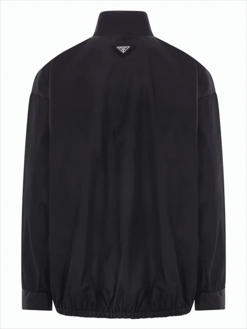 Prada High Collar Black Jacket