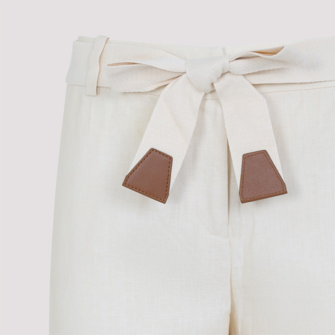 Zimmermann Rhiannon White Linen Pants