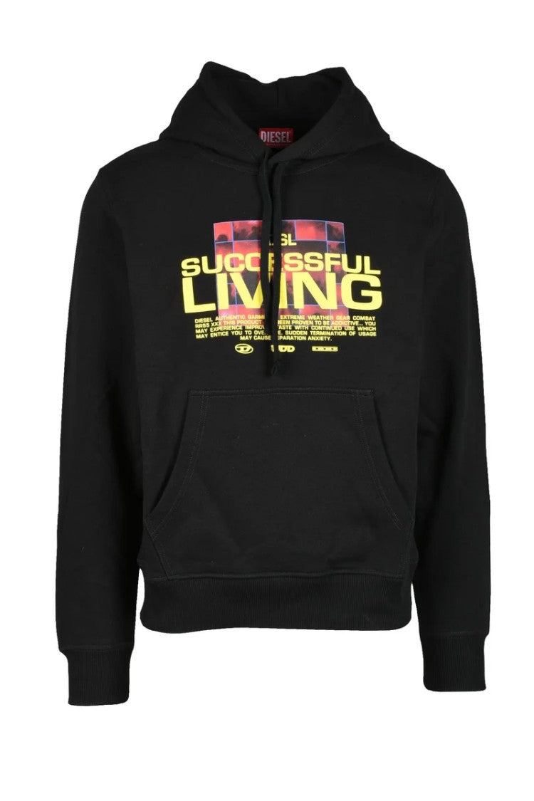 Diesel Black Men's Sweatshirt