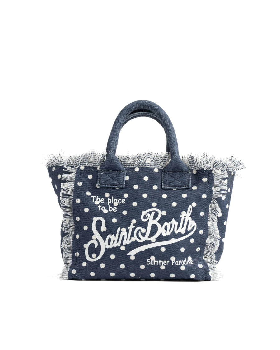 Mc2 Saint Barth Medium Tote Bag In Durable Cotton Canvas