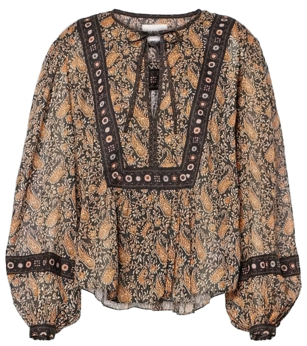 Isabel Marant Floral Paisley Pattern Blouse
