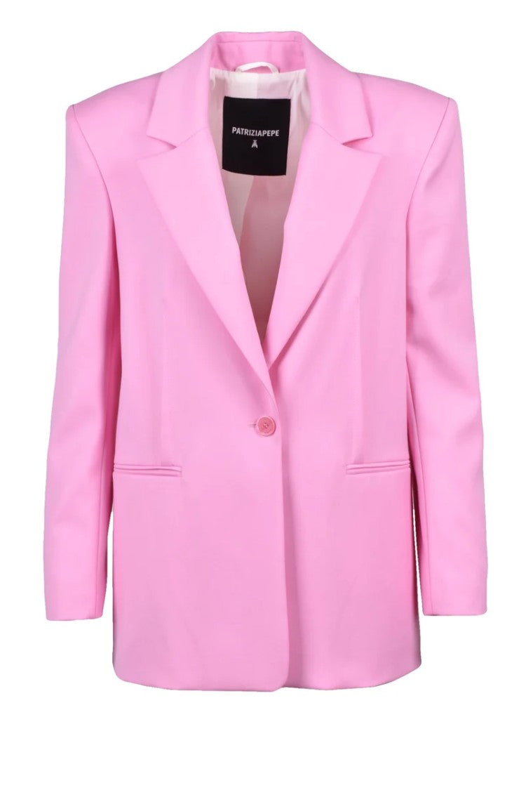 Patrizia Pepe Straight Jacket - Pink