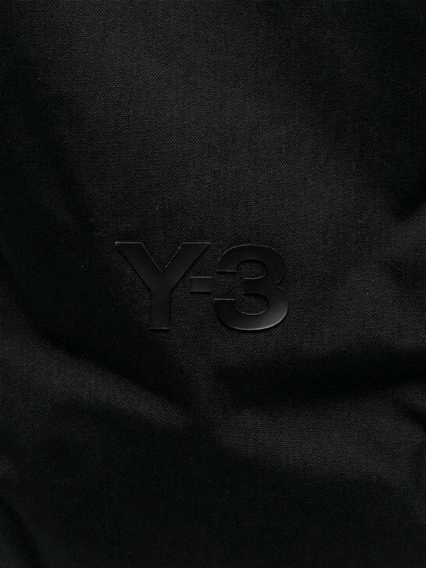 Y-3 Black Polyamide Minimalist Backpack With Padded Straps