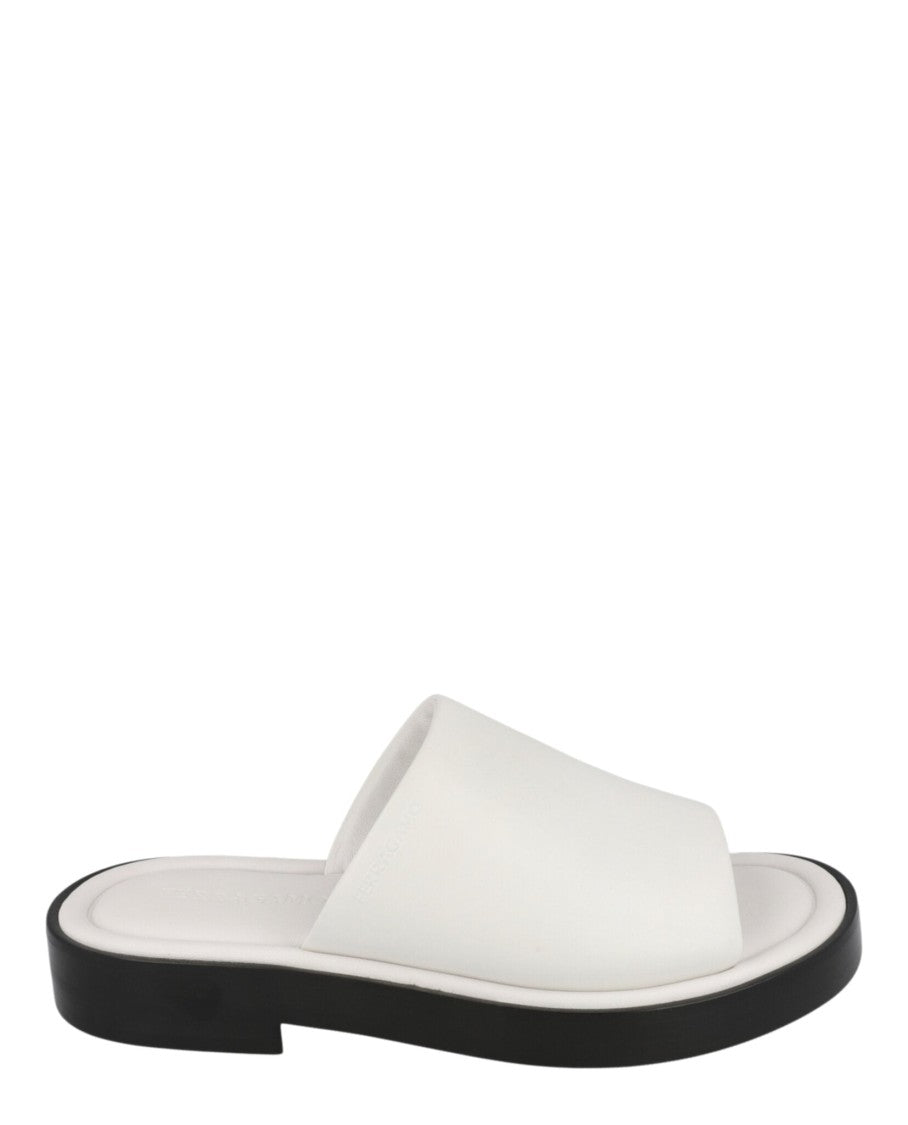 Ferragamo Giunone Leather Slides