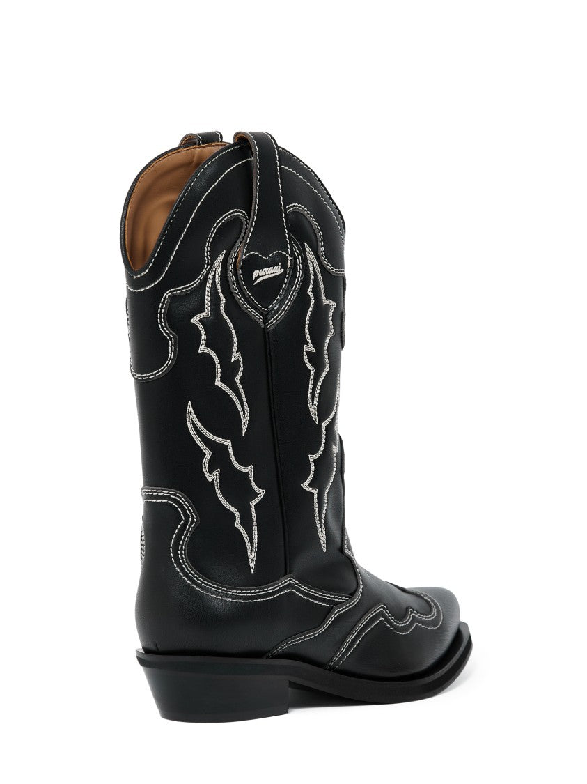 Puraai Classic Rodeo Vegan Leather Boots